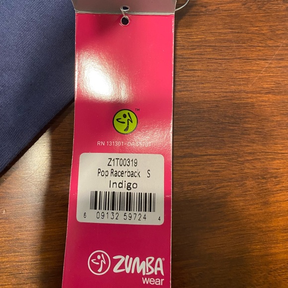 NWT Zumba Workout Top - Picture 5 of 7